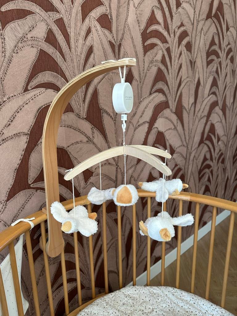 Little Dutch Little Goose Houten Muziekmobiel, Kinderen en Baby's, Ophalen, Zo goed als nieuw, Mobiel, Met geluid