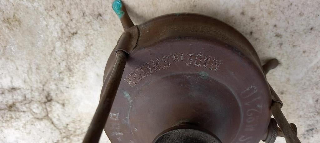 originele koperen primus, Ophalen of Verzenden, Gebruikt