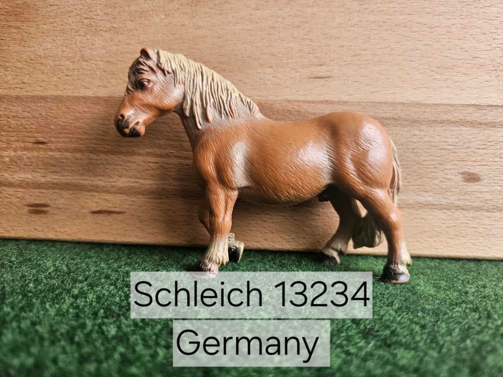 Schleich 13234 Haflinger ruin uit 1997, Ophalen of Verzenden, Zo goed als nieuw, Paard, Beeldje of Figuurtje