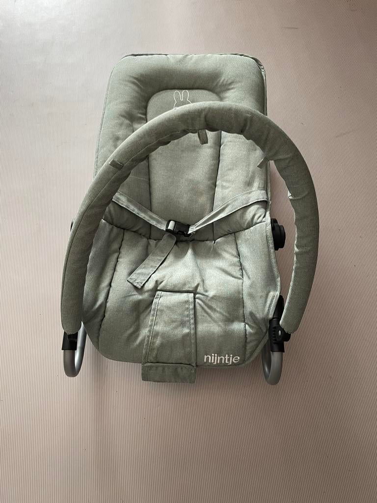 Nijntje verstelbare wipstoel 0-6 maanden (max 9kg), Kinderen en Baby's, Wipstoeltjes, Gebruikt, Wipstoel, Met gordel(s) of riempje(s)