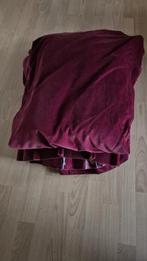 Gordijnen rood velours, Ophalen, Gebruikt, 200 cm of meer, Rood
