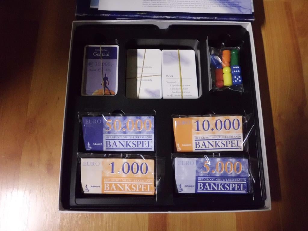 Bankspel Nieuw Lekkerland, Een of twee spelers, Ophalen of Verzenden, Gebruikt