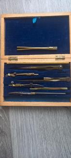 koperen passer set, Antiek en Kunst, Ophalen of Verzenden