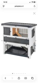 Konijnenhok nieuw gekocht, Dieren en Toebehoren, Konijn, Hok, Ophalen, Minder dan 60 cm