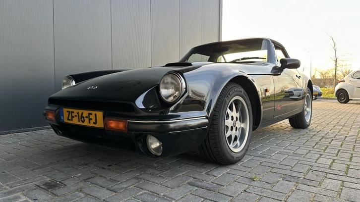 TVR S 3C - 6 cilinder (bj 1991), Auto's, Oldtimers, Bedrijf, Te koop, Metallic lak, Open dak, TVR, Benzine, Cabriolet, Handgeschakeld