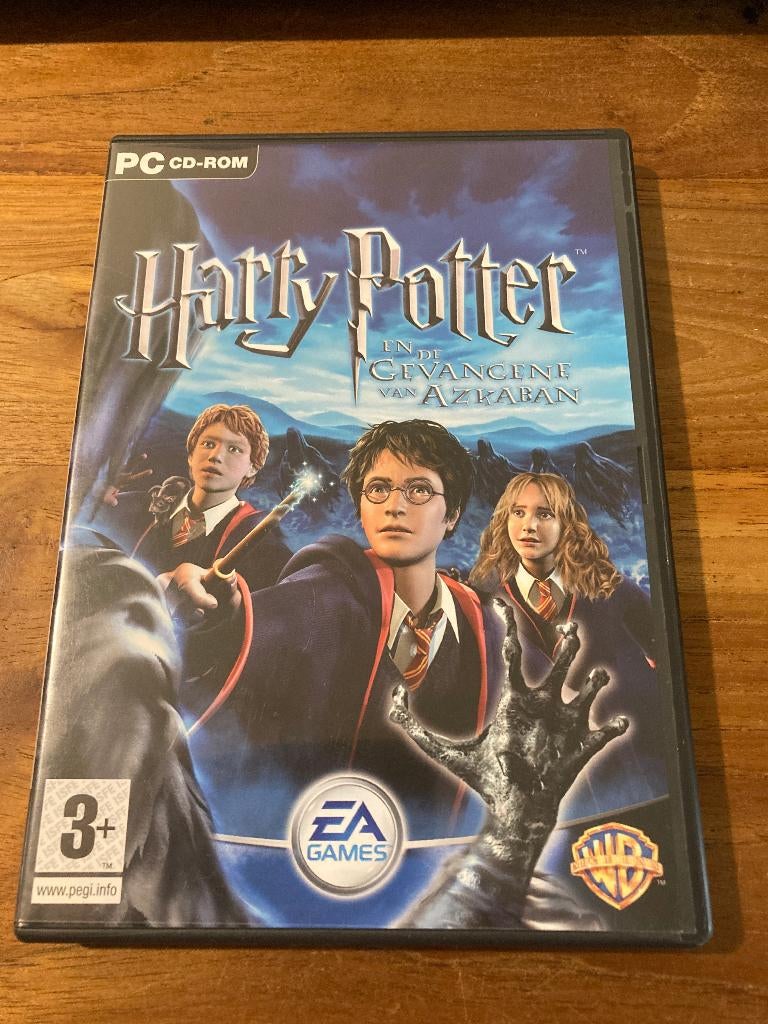 PC cd-rom Harry Potter en de gevangene van Azkaban (EA Games, Avontuur en Actie, 1 speler, Ophalen of Verzenden, Zo goed als nieuw
