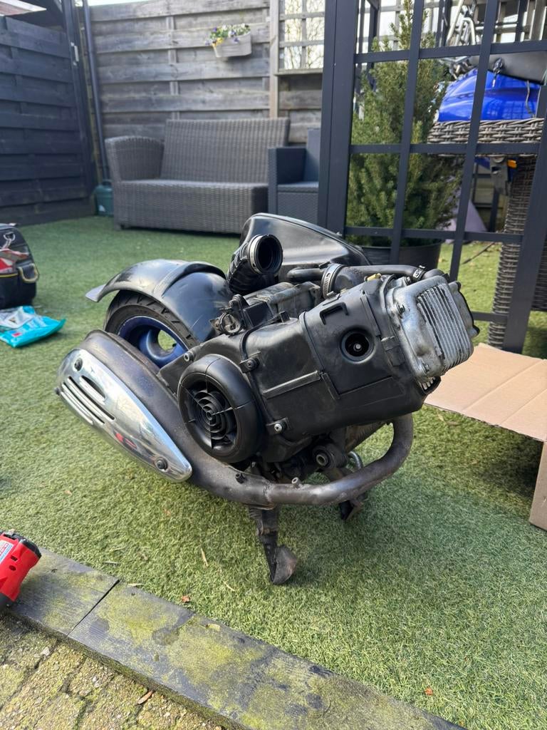 Full malossi Piaggio Leader 187cc blok. PLUG AND PLAY., Fietsen en Brommers, Brommeronderdelen | Scooters, Gebruikt, Piaggio, Blok