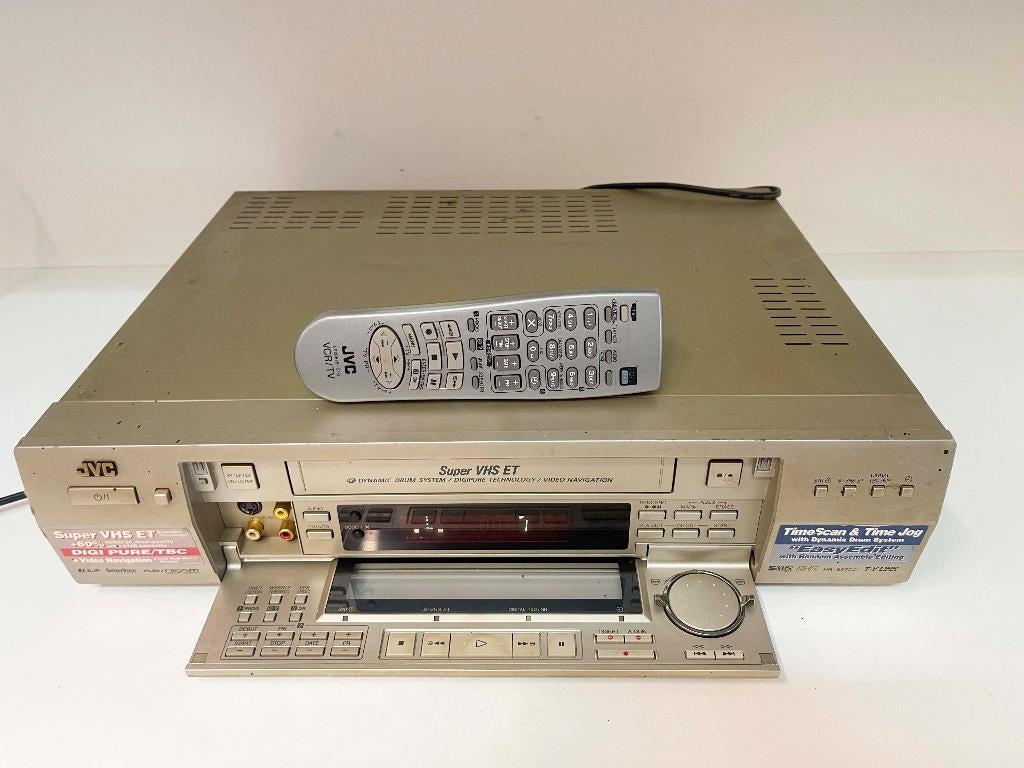 JVC HR-S9700EU Semi pro high-end S-VHS recorder, Audio, Tv en Foto, Videospelers, Jvc, Gebruikt, Ophalen of Verzenden, Jvc