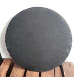 Leisteen plateau 30 cm grijs - onderzetter steen - dienblad, Ophalen, Zo goed als nieuw