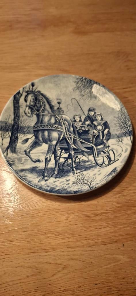 Delftsblauw bord., Antiek en Kunst, Ophalen of Verzenden