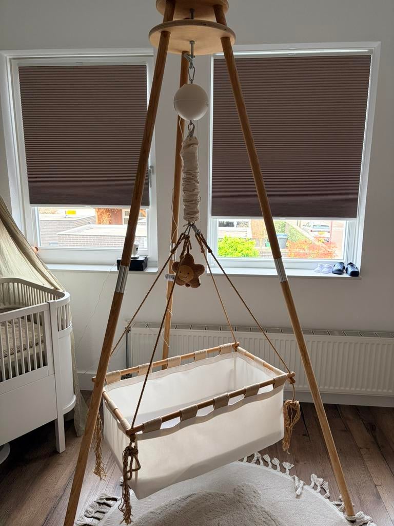 Moonboon Connect & Hussh cradle Complete Set, Kinderen en Baby's, Ophalen of Verzenden, Zo goed als nieuw, Wieg