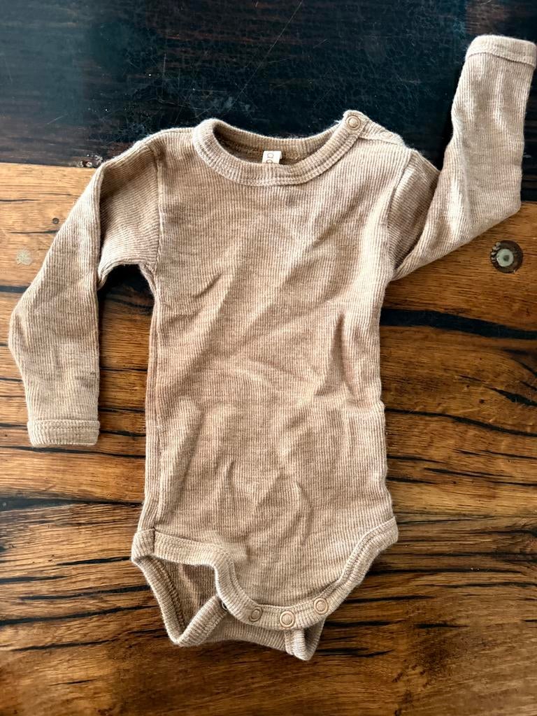 Unaduna wollen romper 60, Kinderen en Baby's, Ophalen of Verzenden, Zo goed als nieuw, Jongetje of Meisje, Nacht- of Onderkleding