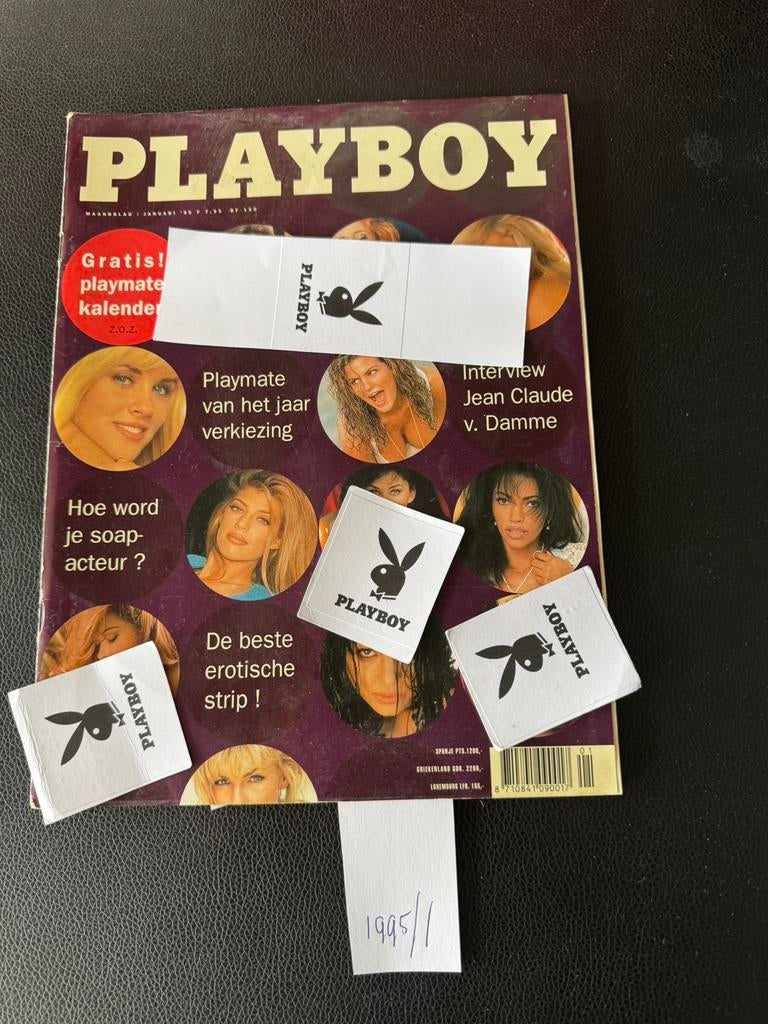 playboy 1995/1.  6 euro per stuk, Verzamelen, Tijdschriften, Kranten en Knipsels, Ophalen of Verzenden, 1980 tot heden, Tijdschrift