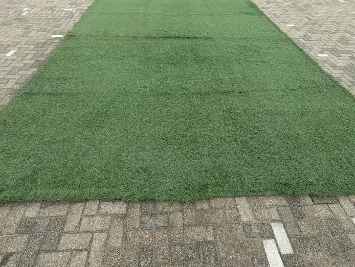 Kunstgras tweedehands, Tuin en Terras, Gras en Kunstgras, Gebruikt, Kunstgras, 20 m² of meer, Ophalen