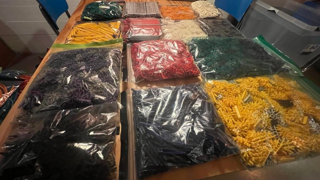 Enorme K'nex verzameling (ca 20kg), Kinderen en Baby's, Speelgoed | Bouwstenen, Gebruikt, K'nex, Ophalen of Verzenden