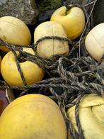 Vintage drijvers aan een stuk touw ballenlijn, Antiek en Kunst, Ophalen