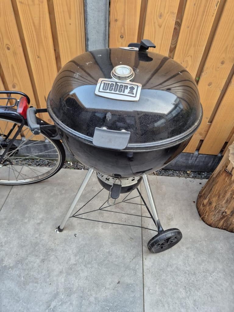 Weber Master-Touch GBS Houtskoolbarbecue Zwart, Ophalen of Verzenden, Gebruikt, Weber