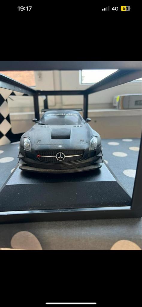 Minichamps Mercedes SLS AMG GT3 2013 Schaal 1:18 - Nr. 253/1, Ophalen, Zo goed als nieuw, Auto, MiniChamps