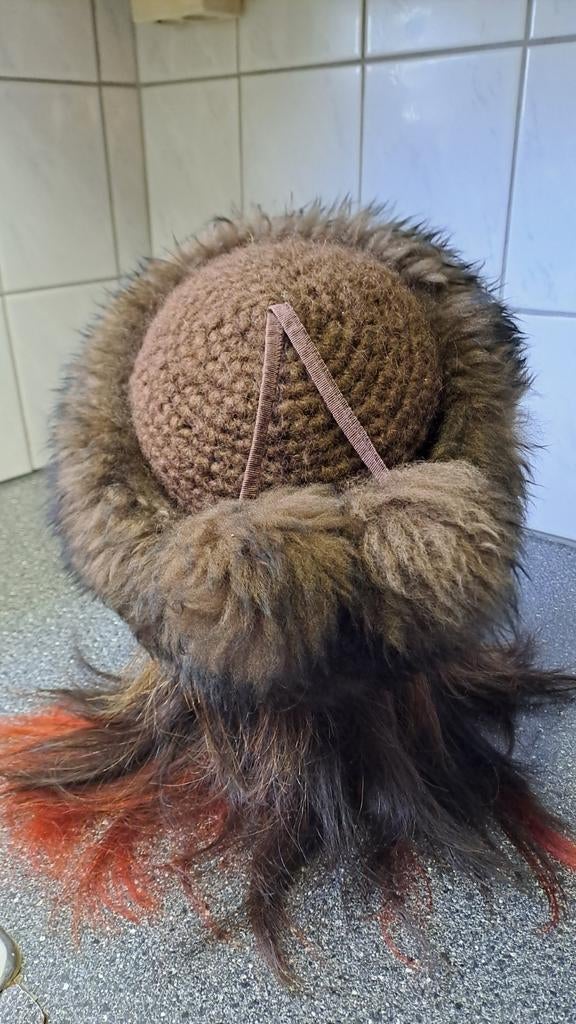 Vintage muts Maison de Bonneterie Amsterdam., Maat 38/40 (M), Maison de Bonneterie, Ophalen of Verzenden, Zo goed als nieuw