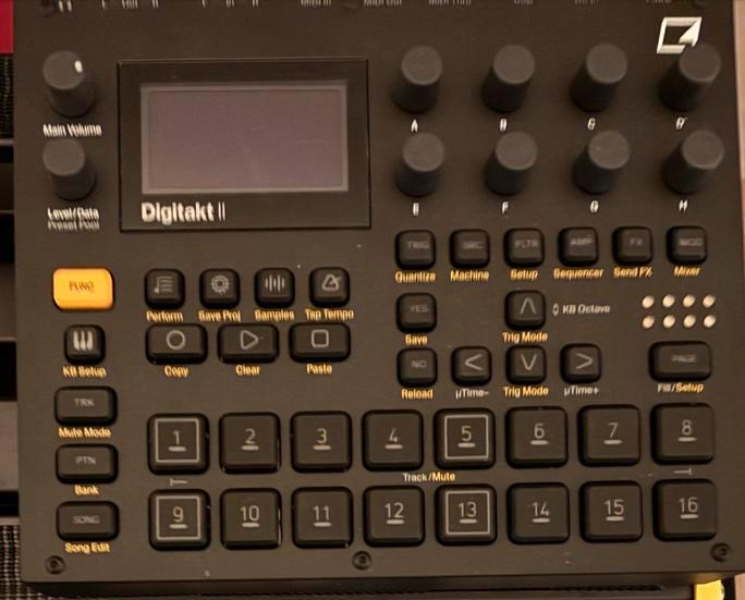 Elektron Digitakt II, Muziek en Instrumenten, Drumcomputers, Zo goed als nieuw, Overige merken, Ophalen of Verzenden