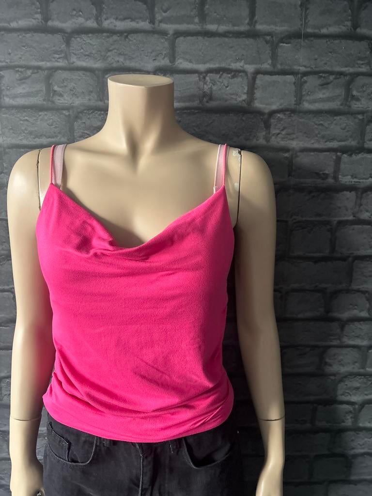 Shein roze top maat M petite valt als maat S, Kleding | Dames, Tops, Verzenden, Zo goed als nieuw, Roze, Maat 36 (S)