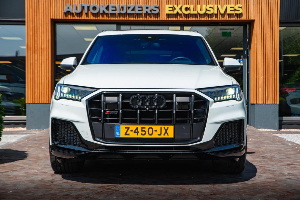 Audi Q7 4.0 TFSI SQ7 quattro B&O 360 Camera Stoelvent. Lucht, Auto's, Audi, Automaat, 2175 kg, Gebruikt, 507 pk