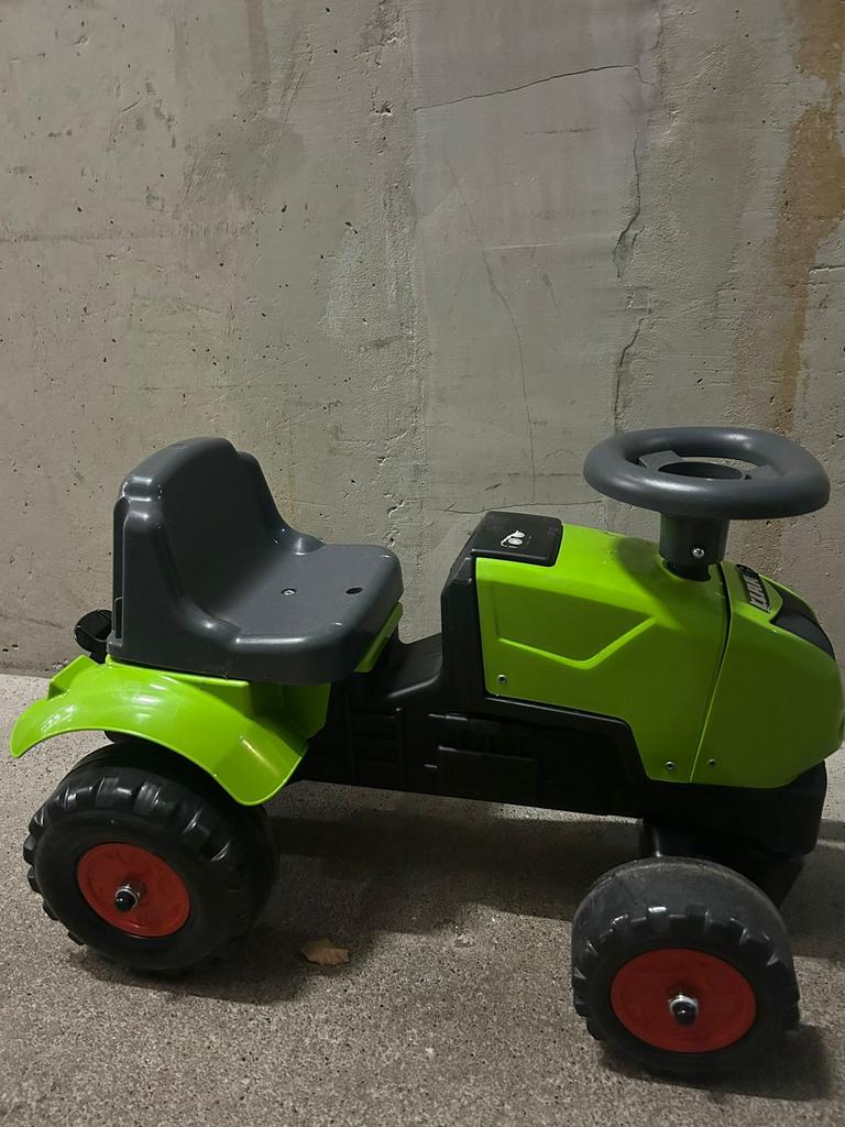 Kinder tractor, Ophalen, Zo goed als nieuw