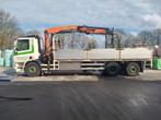 Vrachtwagen met autolaadkraan Daf CF, Palfinger PK15500, Auto's, Zwart, Open dak, Bedrijf, DAF