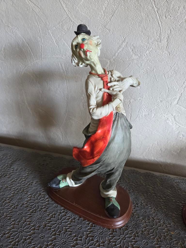 Giuseppe Armani beeld De Droevige Clown, Antiek en Kunst, Ophalen