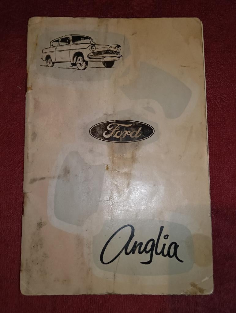 Instructieboekje Ford Anglia, Auto diversen, Ophalen
