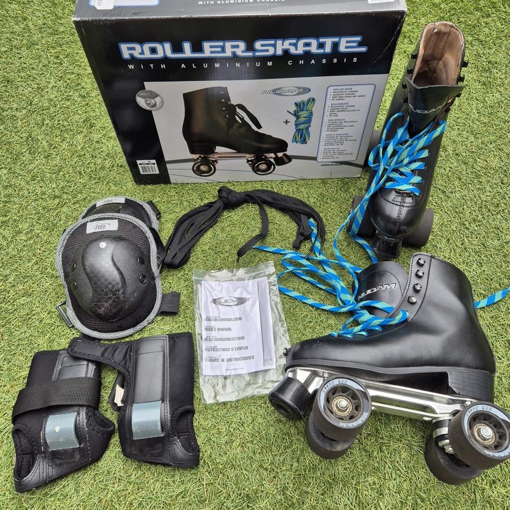 Echt leren Nijdam Retro (Roller) Skates maat 38, Ophalen