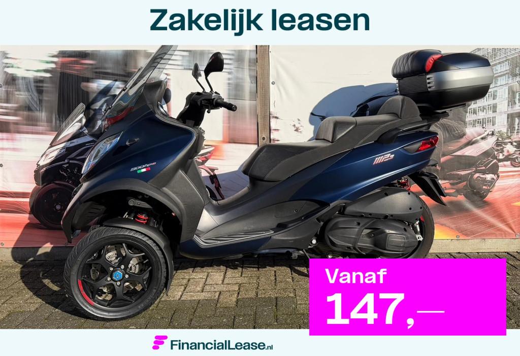 Piaggio MP3 500 HPE Sport Advanced 2020 | Org NL | 20.000 km, Motoren, Motoren | Piaggio, Bedrijf, Overig, 12 t/m 35 kW, ABS, Handvatverwarming