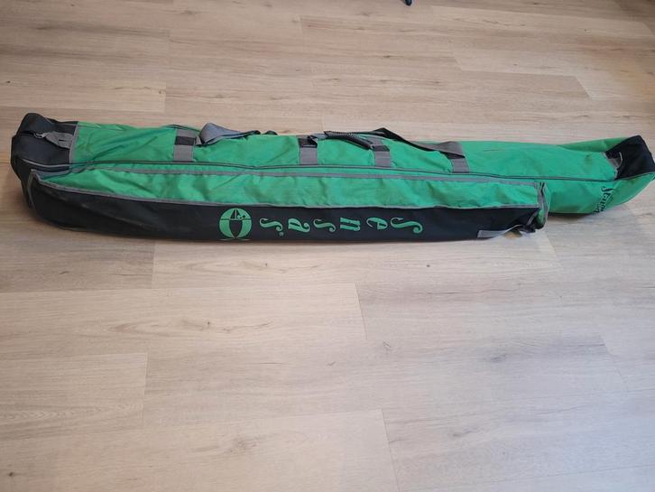 Hengels (Sensas) + foedraal met inhoud en vis paraplu, Watersport en Boten, Hengelsport | Algemeen, Gebruikt, Vaste hengel, Ophalen