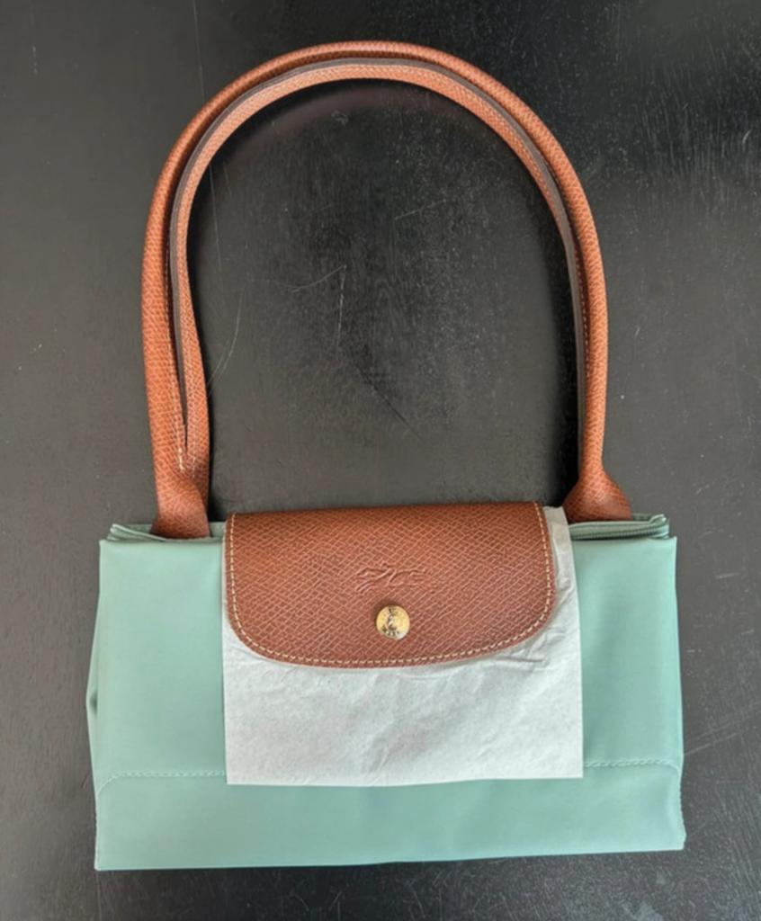 Longchamp L Celadon, Sieraden, Tassen en Uiterlijk, Tassen | Damestassen, Verzenden, Nieuw, Blauw, Handtas