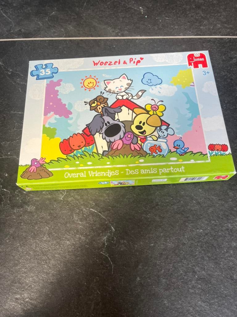 Woezel en pip puzzel, Ophalen, 10 tot 50 stukjes, Zo goed als nieuw