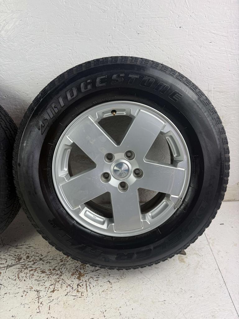 5x Originele Jeep Wrangler JL velgen 18" 5x127 zomerset 10mm, Niet ingevuld, 18 inch, Gebruikt, 255 mm