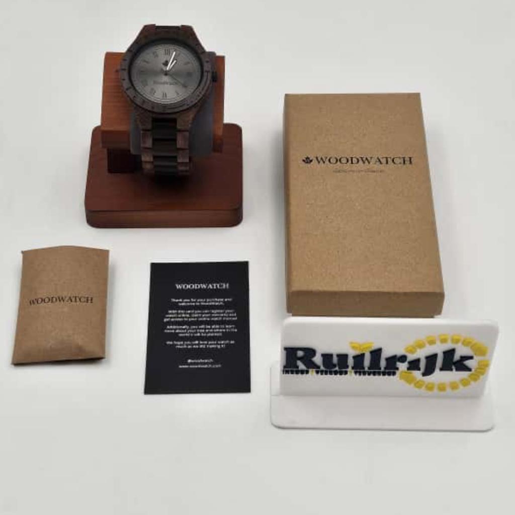 Woodwatch Oaklee Stroopie houten horloge -  Nieuw, Ruilrijk, Nieuw, Info@ruilrijk.nl, Neerstraat 60, 6041 KD Roermond