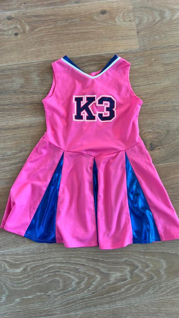 K3 jurkje cheerleader 3-5 jaar, Ophalen of Verzenden, Zo goed als nieuw, Meisje