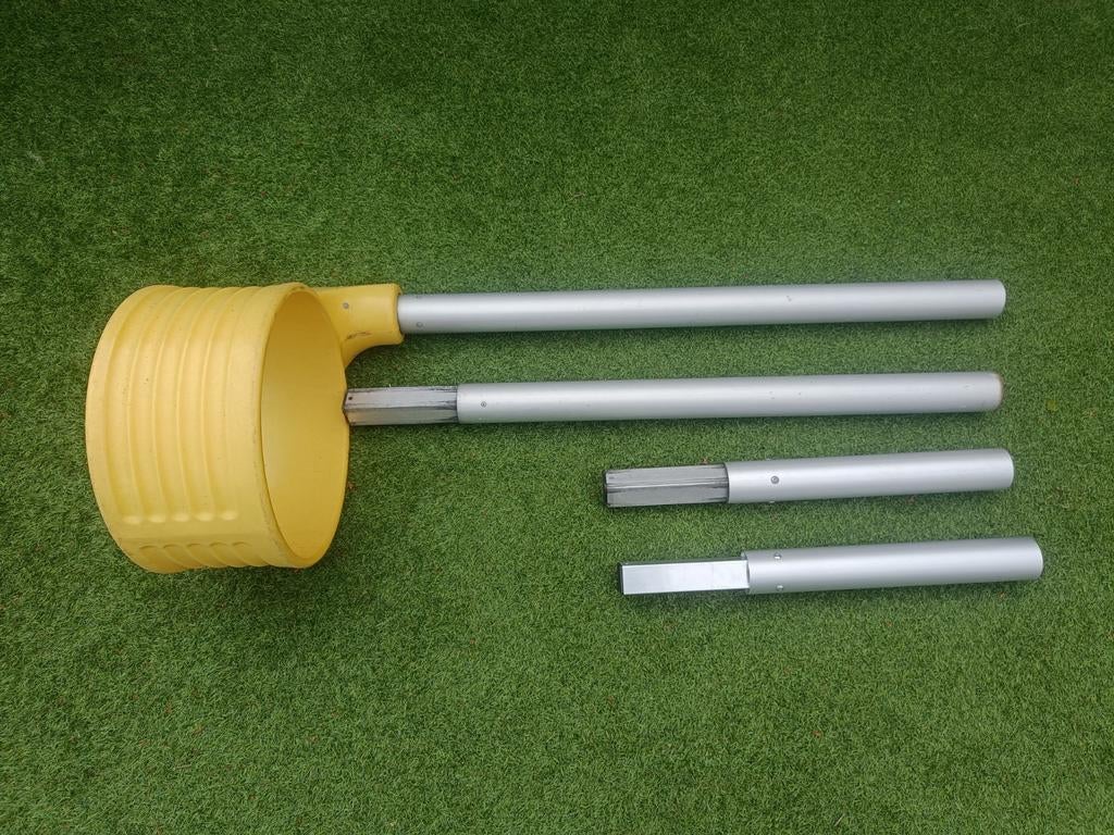 Korfbalpaal zonder voet - in hoogte verstelbaar, Sport en Fitness, Korfbal, Ophalen, Korf of Paal