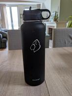Buzio RVS drinkfles / waterfles - 1.2L (40oz) - Zwart, Ophalen of Verzenden, Gebruikt