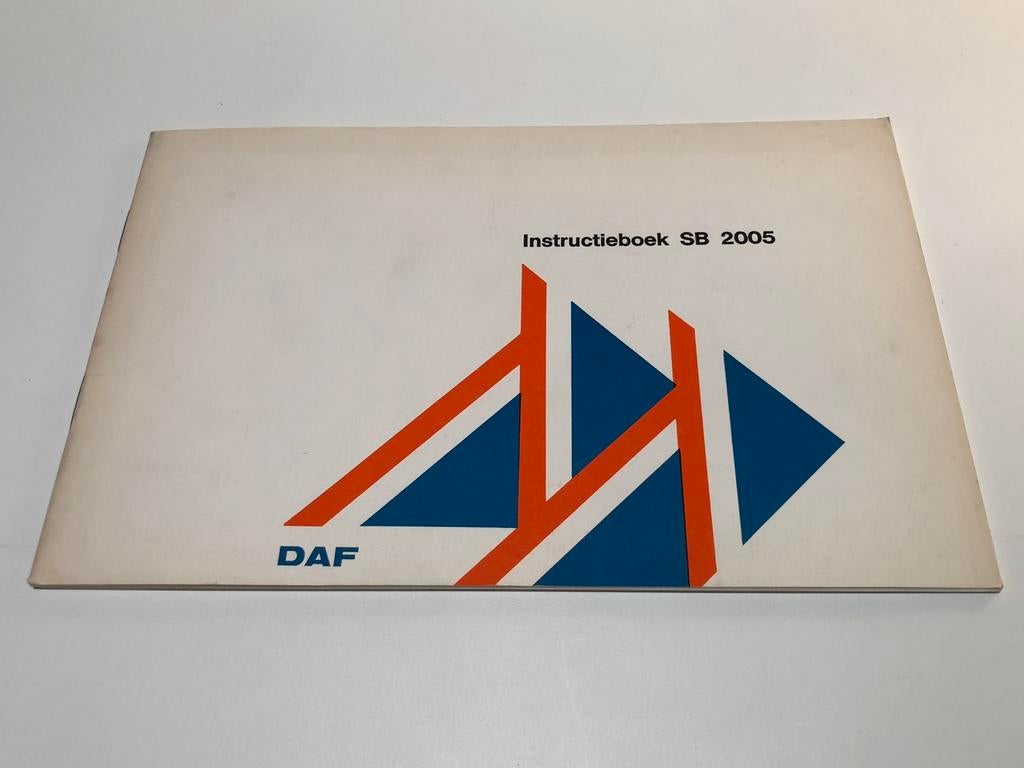 Instructieboekje DAF SB2005, Ophalen of Verzenden, Zo goed als nieuw, Auto's