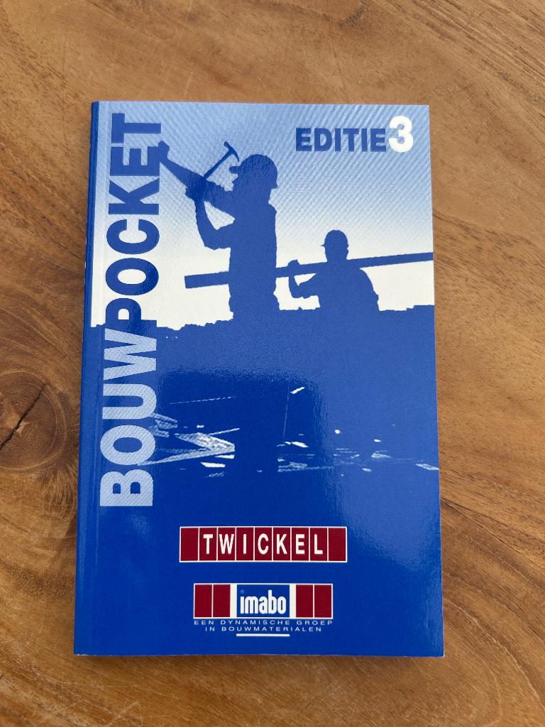 Bouwpocket Editie 3 / studieboek BOUWKUNDE HBO, Ophalen of Verzenden, Beta, Zo goed als nieuw, HBO