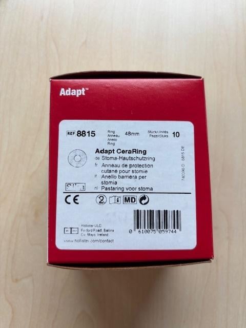 Hollister Adapt stoma pasta ring *** laagste prijs ***, Diversen, Verpleegmiddelen, Ophalen of Verzenden, Nieuw