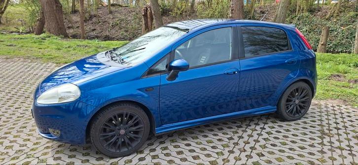 Fiat Punto 1.4 16V Turbo 5DR 2007 Blauw, Auto's, Fiat, Particulier, Punto, Benzine, Euro 4, C, Hatchback, Handgeschakeld, Origineel Nederlands