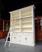Hoge witte bibliotheekkast | Demontabele boekenkast  #2657