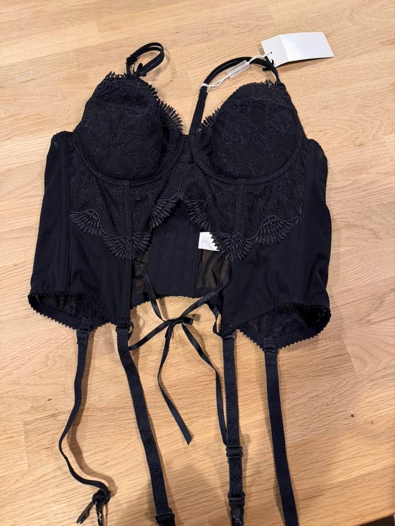 Lingadore korset bh 85A NIEUW!! Nu €12,50, Ophalen of Verzenden, Zwart, Body of Korset