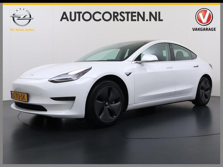 Tesla Model 3 SR+ 60kWh 326PK AutoPilot Leer PanoramaDak Ada, Auto's, Tesla, Bedrijf, Te koop, Model 3, ABS, Achteruitrijcamera