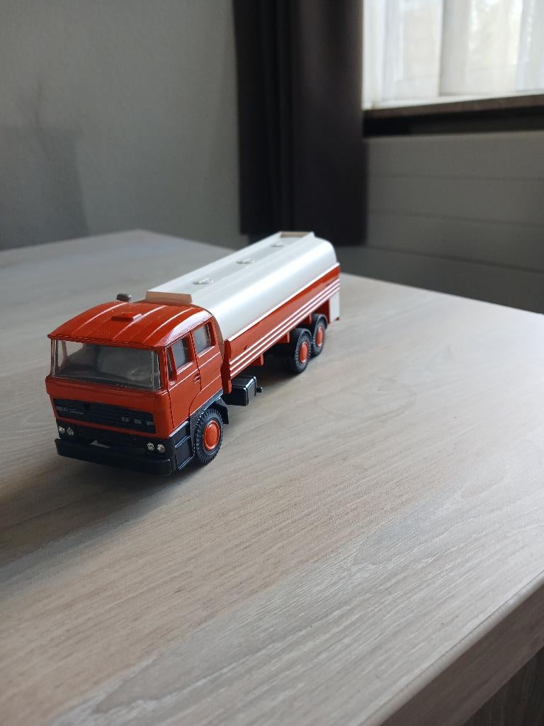 lion car daf, Ophalen of Verzenden, Zo goed als nieuw, Bus of Vrachtwagen, Lion Toys