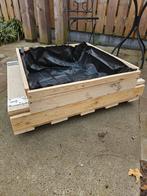 Moestuinbak op wieltjes van gerecycled hout, Ophalen, Kweekbak