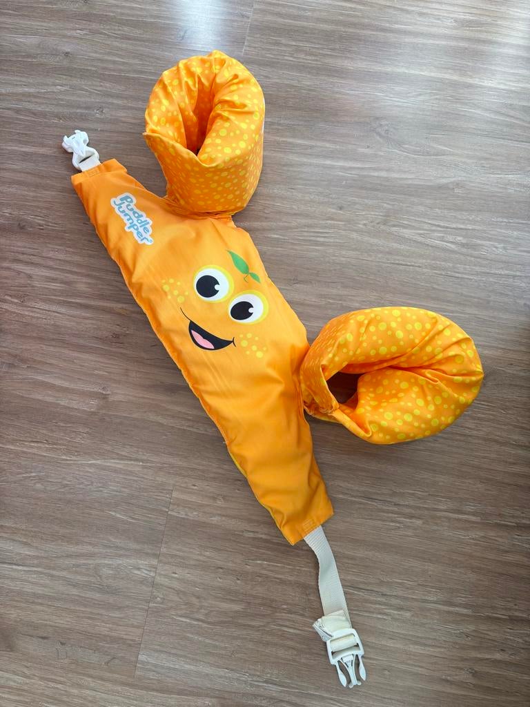 PUDDLE JUMPER zwemvest vrolijk geel/oranje unisex, Kinderen en Baby's, Kinderkleding | Kinder-zwemkleding, Gebruikt, Jongen of Meisje